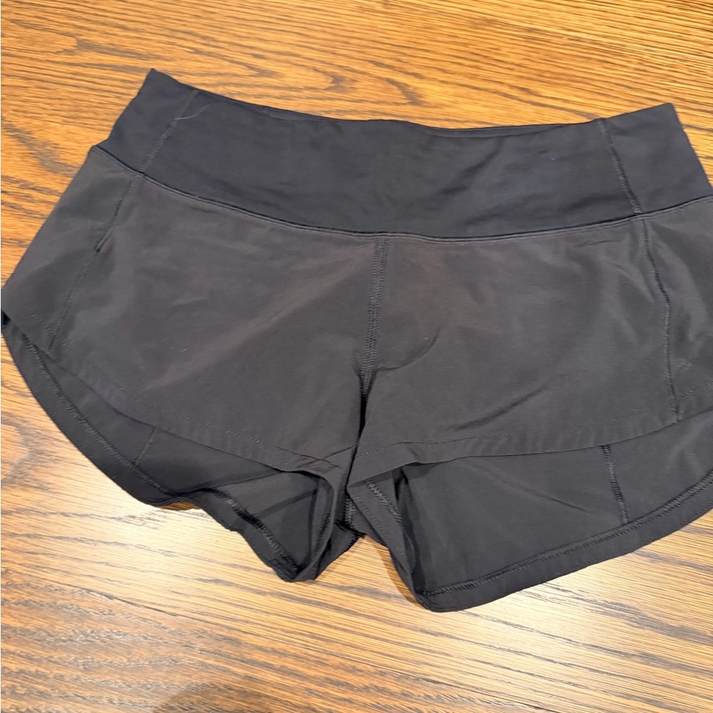 lululemon athletica Black Athletic Shorts